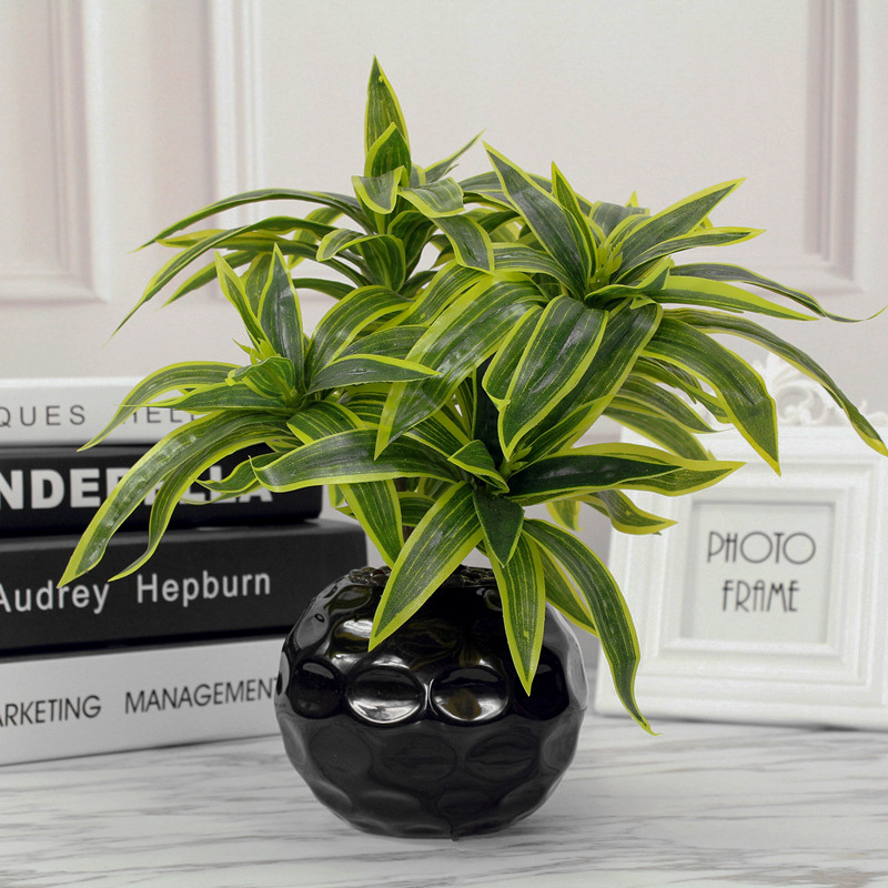 35CM 3 Garpu Buatan Desktop Ta - Ficus Lyrata Tree ulasan dan harga